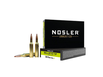 Nosler 40056 Ballistic Tip 260Rem 120gr Spitzer Ballistic Tip 20 Per Box/10 Case