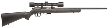 Savage Arms 91806 93 FXP 22 WMR Caliber with 51 Capacity 21 Barrel Matte Black Metal Finish  Matte Black Synthetic Stock Right Hand Full Size Includes 39x40mm Scope UPC: 062654918063
