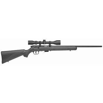 Savage Arms 91806 93 FXP 22 WMR Caliber with 51 Capacity 21 Barrel Matte Black Metal Finish  Matte Black Synthetic Stock Right Hand Full Size Includes 39x40mm Scope UPC: 062654918063