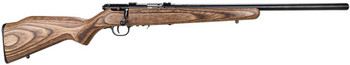 Savage Arms 96734 93R17 BV 17 HMR Caliber with 51 Capacity 21 Barrel Matte Blued Metal Finish  Natural Brown Laminate Stock Right Hand Full Size UPC: 062654967344