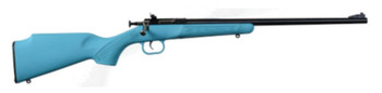 Crickett KSA2302 Youth  22 LR 1rd 16.12 Blued Barrel  Receiver Fixed FrontAdjustable Rear Peep Sights Blue Synthetic Stock w11.5 LOP Rebounding Firing Pin Safety UPC: 611613023029