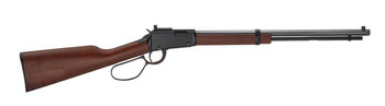 Henry H001TLP Small Game Carbine 22 Short 22 Long or 22 LR Caliber with 12 LR16 Short Capacity 17 Barrel Black Metal Finish  American Walnut Stock Right Hand Full Size UPC: 619835011084
