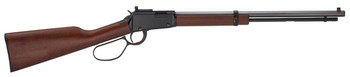 Henry H001TMRP Small Game Rifle  22 WMR Caliber with 121 Capacity 20.50 Barrel Black Metal Finish  American Walnut Stock Right Hand Full Size UPC: 619835011121
