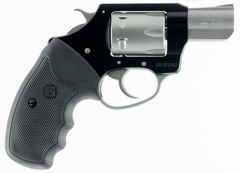 Charter Arms 52370 Pathfinder Lite Small 22 WMR 6 Shot 2 Matte Stainless Steel Barrel  Cylinder Black Aluminum Frame wBlack Finger Grooved Rubber Grip Exposed Hammer UPC: 678958523706