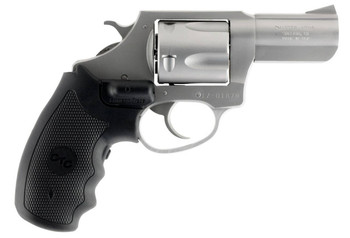 Charter Arms 74424 Bulldog  Large 44 Special 5 Shot 2.50 Matte Stainless Steel Barrel Cylinder  Frame w Black Crimson Trace Laser Grip UPC: 678958744248