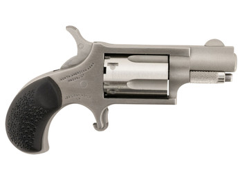 North American Arms 22LRGRCHS Mini-Revolver Carry Combo 22 LR 5 rd 1.13" Barrel, Stainless Steel Barrel/Cylinder/Frame, Black Rubber Grip, Includes Exclusive Holster Package