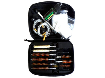 Clenzoil 2335 Field & Range Cleaning Kit Multi-Caliber Rifle/21 Pieces Black