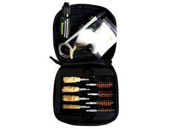 Clenzoil 2328 Field & Range Cleaning Kit Multi-Caliber Pistol/17 Pieces Black