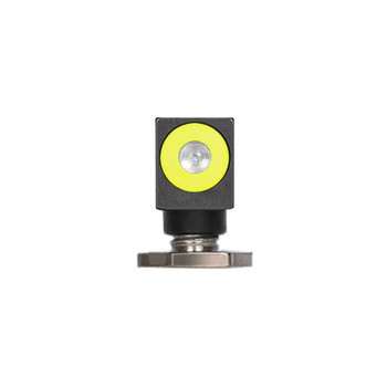 Night Fision GLK000001YGX Tritium Front Sight  Fixed Yellow RingBlack Frame Compatible wGlock 1719344348  Post Mount UPC: 856386007030