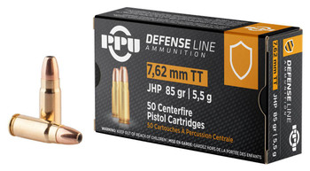 PPU 7.62 TOKAREV JHP 85GR 50/500 UPC: 8605003813200