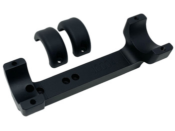 DNZ 10004 Game Reaper Scope Mount/Ring Combo Matte Black 1" Tube FitsFits TCA Impact/Triumph/Pro Hunter FX/Pro Hunter/Omega/Encore Rifle, High Rings