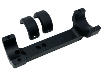 DNZ 10004 Game Reaper Scope Mount/Ring Combo Matte Black 1" Tube FitsFits TCA Impact/Triumph/Pro Hunter FX/Pro Hunter/Omega/Encore Rifle, High Rings