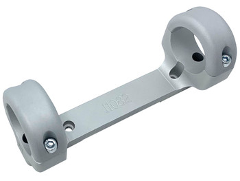 DNZ 11083 Game Reaper-Ruger Scope Mount/Ring Combo Silver 1