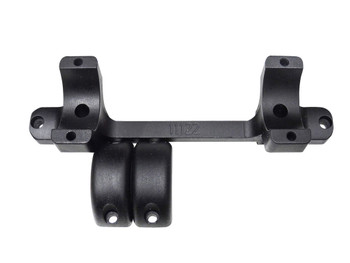 DNZ 11121 Game Reaper Scope Mount/Ring Combo Matte Black 1" Tube Fits TCA Venture/Compass Short Action Rifle, Medium Rings