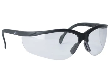 Walker's GWPCLSG Sport Glasses Adult Clear Lens Polycarbonate Black Frame