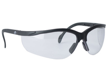 Walker's GWPCLSG Sport Glasses Adult Clear Lens Polycarbonate Black Frame