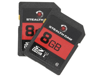 Stealth Cam STC2SD8GB SD Memory Card 8Gb 2 Per Pack