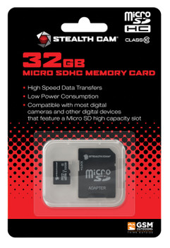 Stealth Cam STC32MICSD Micro SD Memory Card STC 32GB UPC: 888151013847