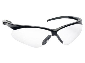 Walker's GWPSGLCLR Sport Glasses Crosshair Adult Clear Lens Polycarbonate Black Frame