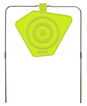 SME 80SHGNG SelfHealing Gong PistolRifle Polymer Green Gong Illustration UPC: 888151018989