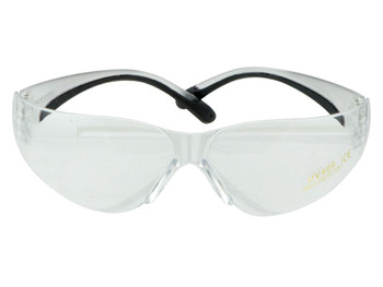 Walker's GWPYWSGCLR Sport Glasses Clearview Youth Clear Lens Polycarbonate Clear Frame