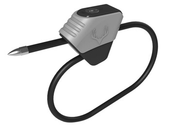HME HME-CBLK Cable Lock 6.50' Long Black/Gray Aluminum