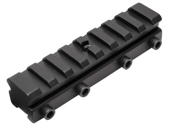 TruGlo TG8953B 3/8 In. to Picatinny Mounting Adapter Matte Black Anodized