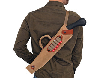 DeSantis Gunhide A88NJG2Z0 Kurz Shotgun Scabbard Natural Leather 14
