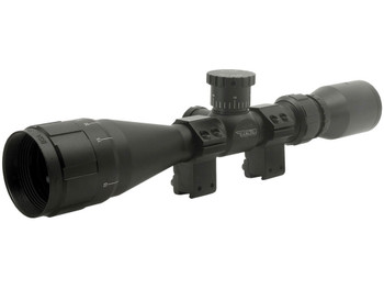 BSA 22412X40AO Sweet 22 Black Matte 4-12x 40mm AO 1" Tube 30/30 Duplex Reticle