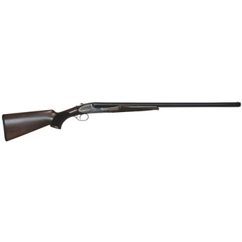 CZUSA 06407 SharpTail  410 Gauge 3 2rd 28 Black Hard Chrome SidebySide Barrel Color Case Hardened Metal Finish Turkish Walnut Stock Includes IC  M Chokes UPC: 806703064079