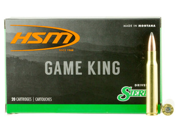 HSM 300WINMAG14N Game King 300 Win Mag 200 gr Sierra GameKing Spitzer Boat Tail 20 Per Box/ 20 Case