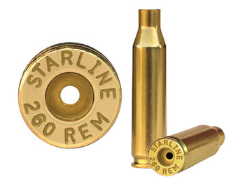 Starline Brass 260REMEUP50 Unprimed Cases Rifle 260 Rem 50 Per Bag
