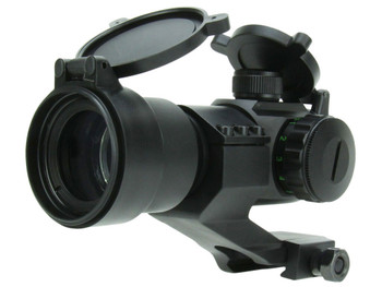 TacFire RD004 1x30 Dual Illuminated Red/Green Dot Sight Black Anodized 1 x 30 mm 2 MOA Dot