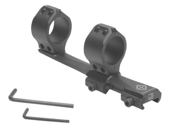 Sightmark SM34020 Tactical Scope Mount/Ring Combo Matte Black Aluminum, Cantilever 30mm Tube QD Picatinny Rail Mount, 20 MOA