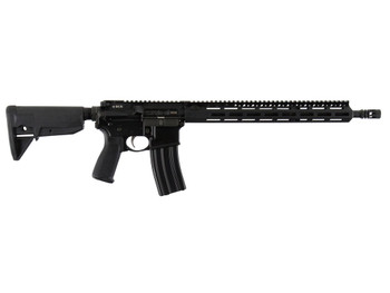 BCM 750750 RECCE-16 MCMR 223 Rem,5.56x45mm NATO 16" 30+1 Black Hard Coat Anodized, Manganese Phosphate, 6 Position Stock, Bravo Mod 3 Grip