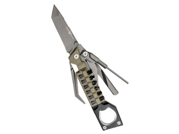 Real Avid AVPSTL Pistol Tool Silver Stainless Steel 3" Part Serrated Handgun