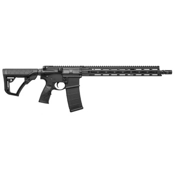Daniel Defense 0212802081055 DDM4 V7 CA Compliant 5.56x45mm NATO 16 101 Black Hard Coat Anodized 6 Position wSoftTouch Overmolding Stock UPC: 815604018463