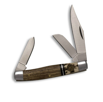Roper Laredo Stag 2.62 in Blade Stag-Wood Handle UPC: 815949011068
