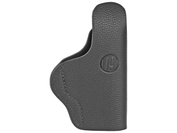 1791 Gunleather SCH4NSBL SCH IWB Size 04 Night Sky Black Leather Belt Clip Compatible w/Glock 17/S&W M&P Shield/Springfield XD Left Hand