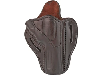 1791 Gunleather RVH2SBRR RVH2 OWB Size 02 Signature Brown Leather Belt Slide Fits Ruger GP100/S&W K Frame Right Hand
