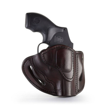 1791 Gunleather RVH1SBRR RVH1  OWB Size 01 Signature Brown Leather Belt Slide Fits SW J FrameRuger LCRSW 38 Belt Up to 1.75 Wide Right Hand UPC: 816161020975