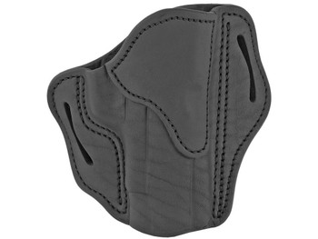 1791 Gunleather BH23SBLR BH2.3 OWB Size 2.3 Stealth Black Leather Belt Slide Compatible w/Glock 17/Sig P226/HK VP9 Right Hand