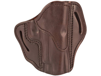 1791 Gunleather BH23SBRR BH2.3 OWB Size 2.3 Signature Brown Leather Belt Slide Compatible w/Glock 17/Sig P226/HK VP9 Right Hand