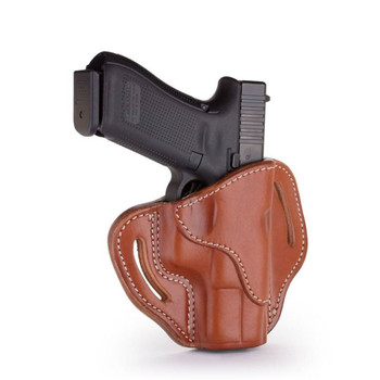 1791 Gunleather BH23CBRR BH2.3  OWB Size 2.3 Classic Brown Leather Belt Slide Compatible wGlock 17Sig P226HK VP9 Right Hand UPC: 816161021644