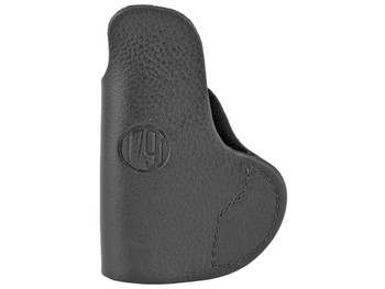 1791 Gunleather SCH0NSBL SCH IWB Size 0 Night Sky Black Leather Belt Clip/Sig P238/S&W Bodyguard Left Hand
