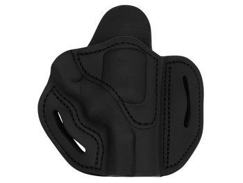 1791 Gunleather RVH2SSBLR RVH2S OWB Size 02S Stealth Black Leather Belt Slide Fits S&W K Frame Right Hand
