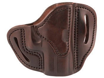 1791 Gunleather BHCSBRR BHC OWB Size C Signature Brown Leather Belt Slide Compatible w/Glock 43/Sig P365/Walther PPK Right Hand