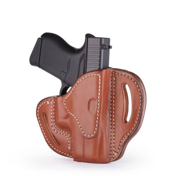 1791 Gunleather BHCCBRR BHC  OWB Size C Classic Brown Leather Belt Slide Compatible wGlock 43Sig P365Walther PPK Right Hand UPC: 816161022924