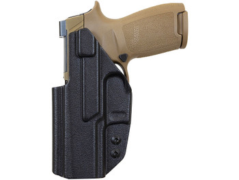 1791 Gunleather TACIWBP320BLKR Tactical Kydex IWB Black Kydex Belt Clip Fits Sig P320