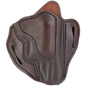 1791 Gunleather RVH3SBRR RVH3  OWB Size 03 Signature Brown Leather Belt Slide Fits SW Governor Right Hand UPC: 816161024843